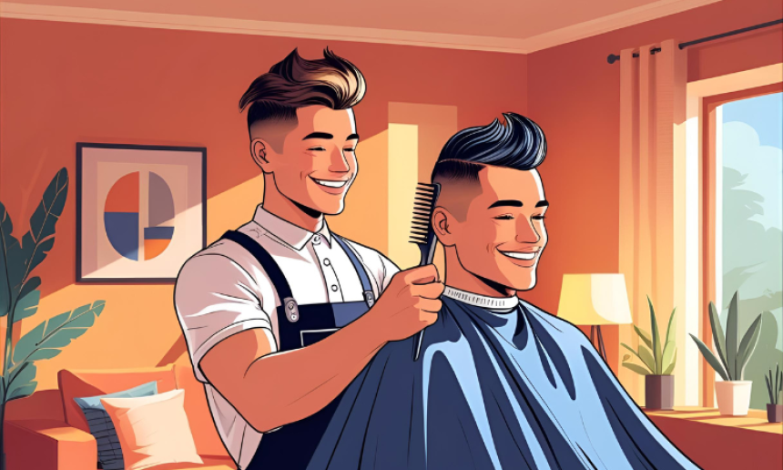Instant Home Haircut App with Expert Barbers in NCR – flicksy