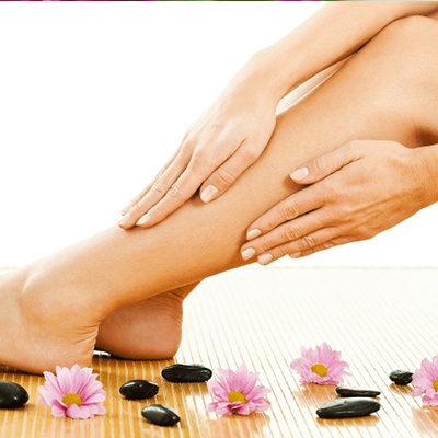 Elysian Candle Spa pedicure