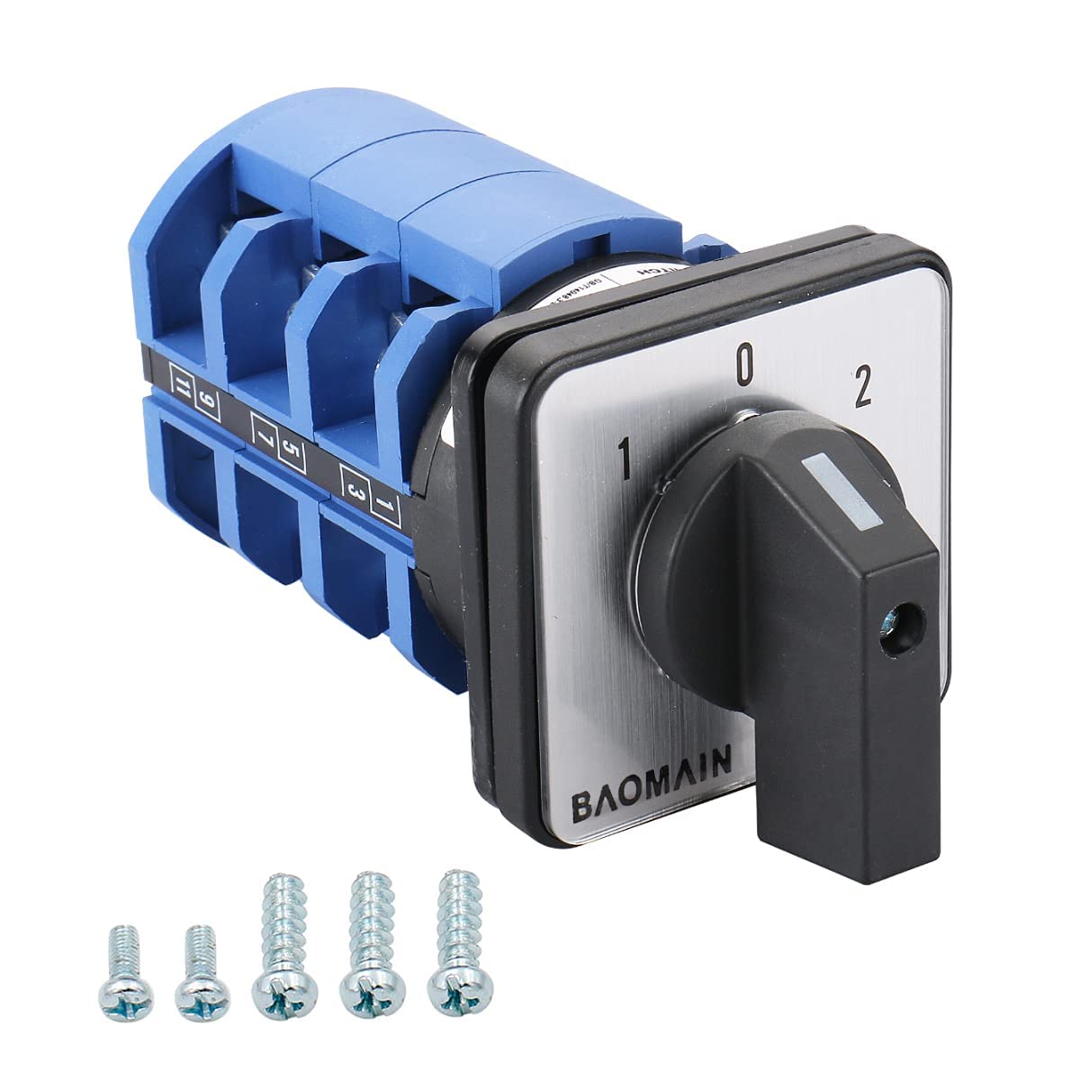 3-phase changeover switch installation