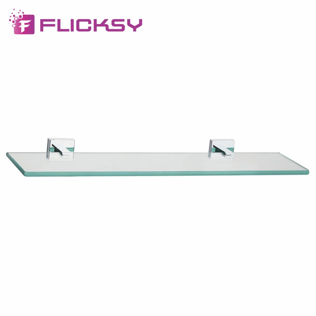 Glass shelf installation