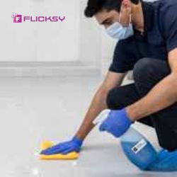 Intense bathroom cleaning