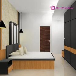 Furnished Bedroom cleaning