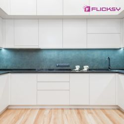 Empty Kitchen Cleaning