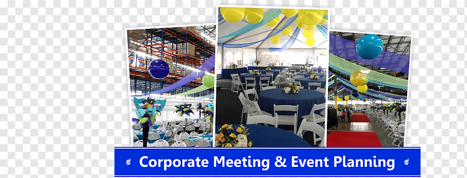 Product launch event setup